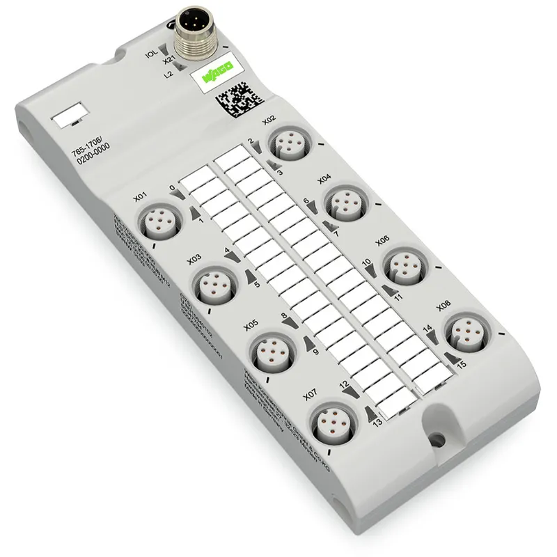 WAGO 16-Kanal-Digitalein-/-ausgang IO Link Class B Hub DC 24 V / 2,0 A 765-1706/200-000