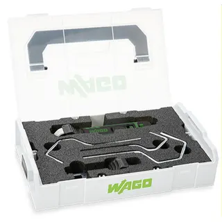 WAGO Kabelmesserset für ? 4 mm ? 70 mm / 0.16" bis 2.75" inkl. aller Wechselbügel in einer Sortimobox 206-1400