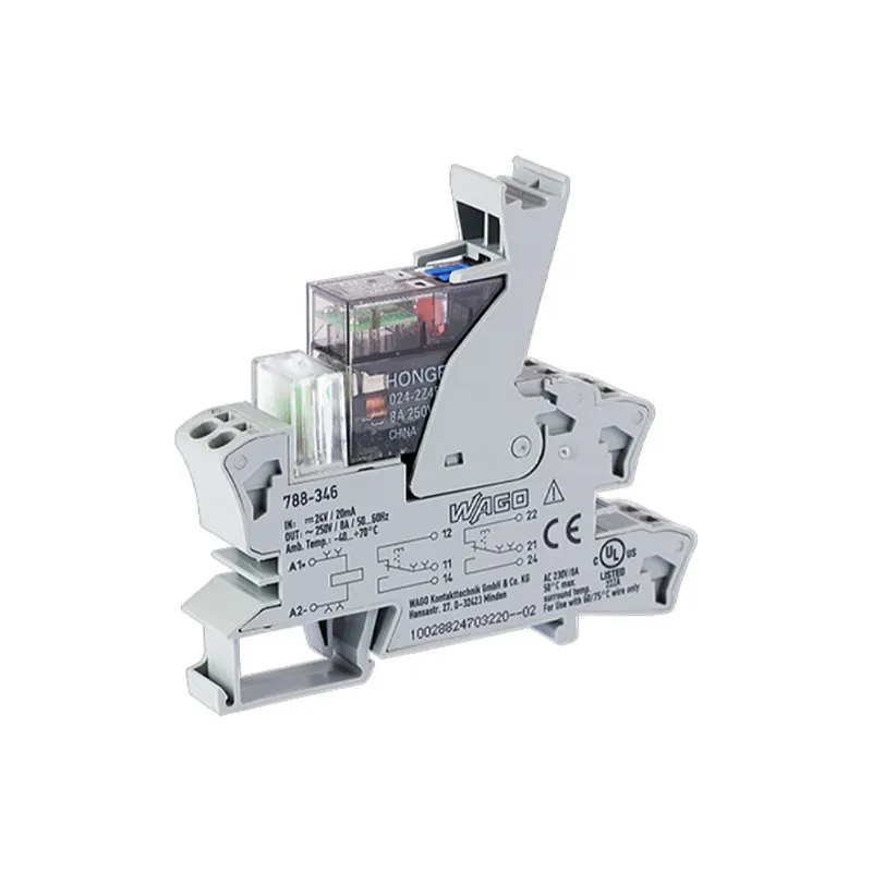 WAGO Relaismodul Eingangsnennspannung DC 24 V 2 Wechsler 788-346