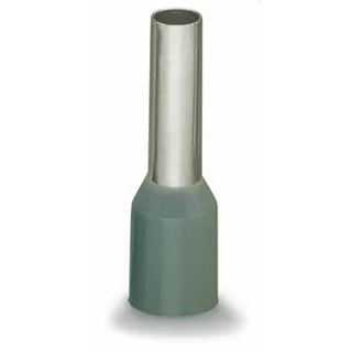 WAGO Aderendhülse Hülse für 4 mm? / AWG 12 mit Kunststoffkragen grau 216-287