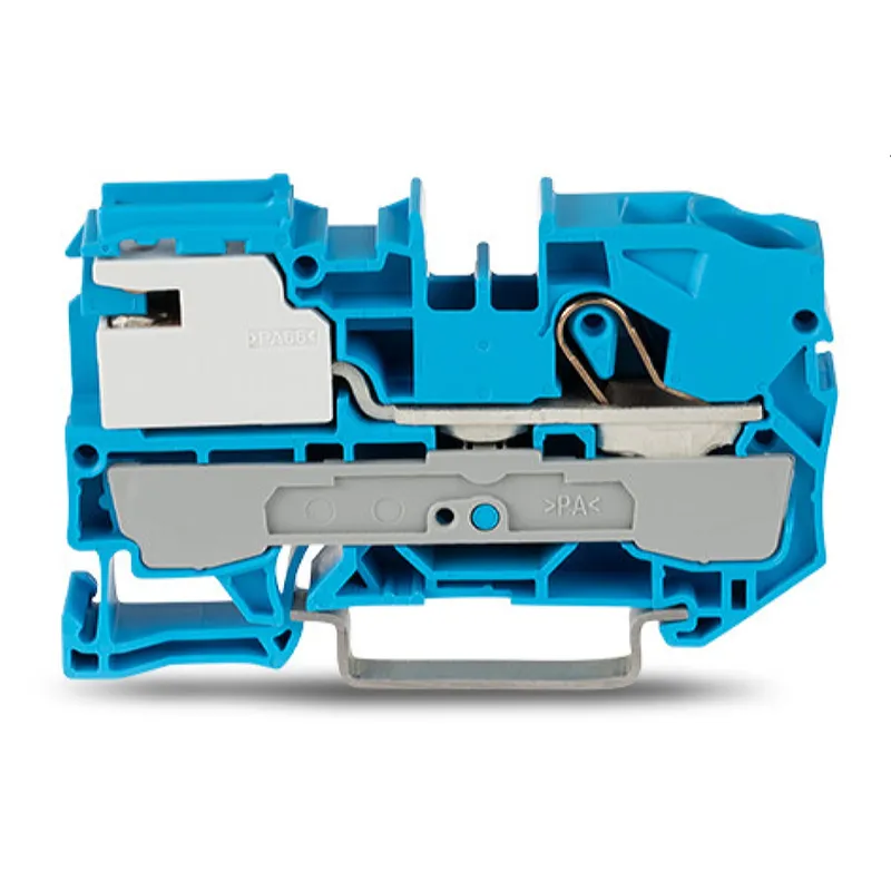 WAGO 1-Leiter-N-Trennklemme 10 mm? Push-in CAGE CLAMP® blau 2010-7114