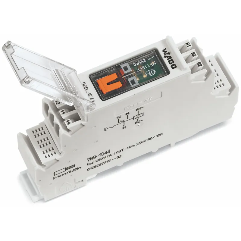 WAGO Relaismodul Eingangsnennspannung AC 230 V 1 Wechsler 789-1544