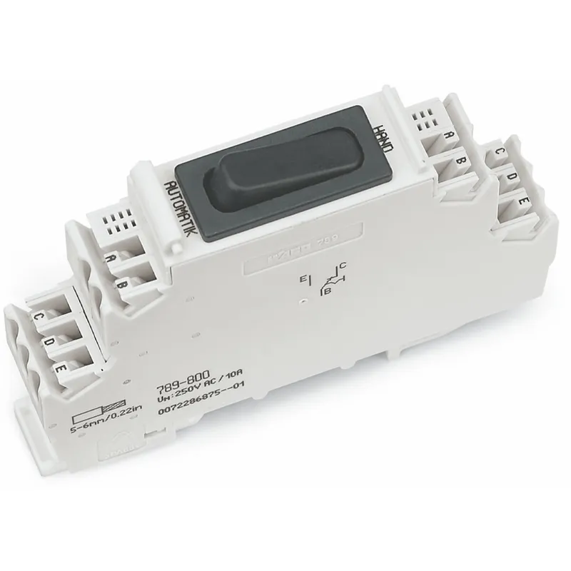 WAGO Schaltermodul mit Wechselschalter Schaltspannung AC 250 V 789-800