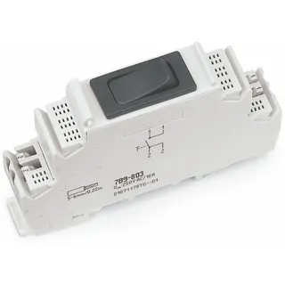 WAGO Schaltermodul mit Austaster Schaltspannung AC 250 V 789-803