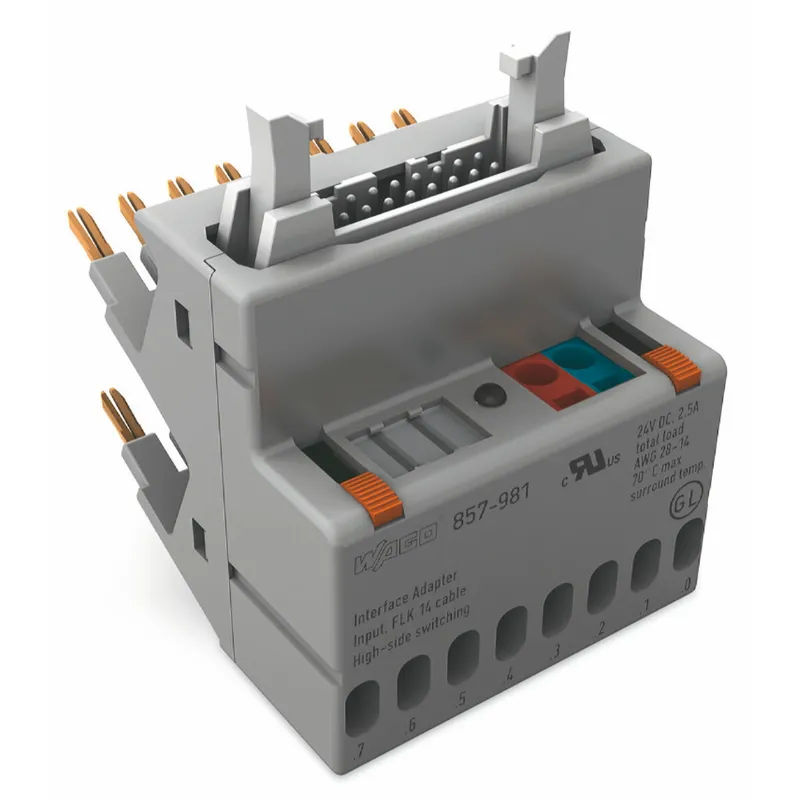 WAGO Interface Adapter 14-polig Eingang plusschaltend 857-981