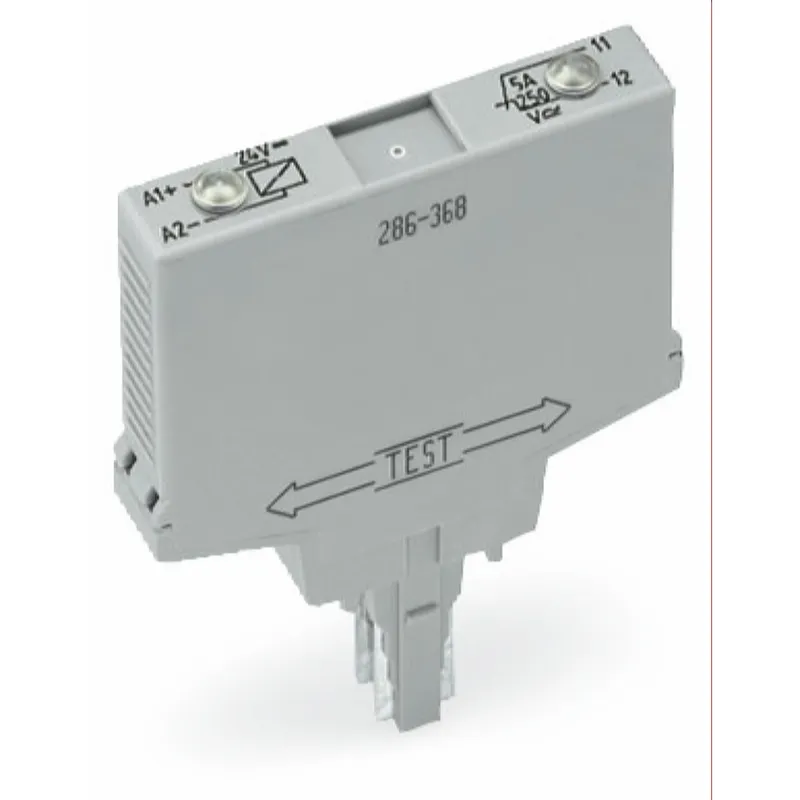 WAGO Relaismodul Eingangsnennspannung DC 24 V 1 Öffner grau 286-368
