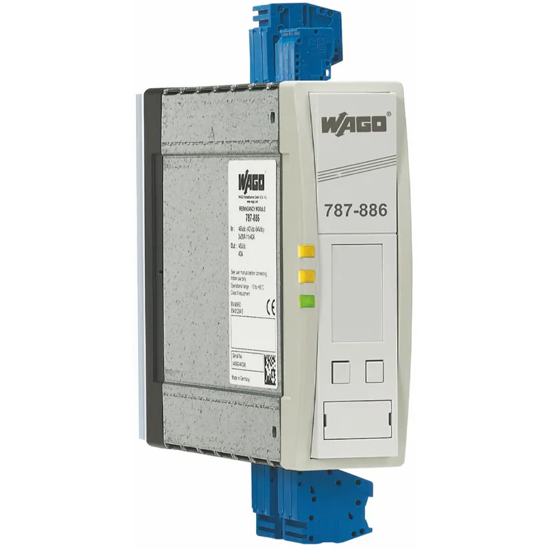 WAGO Redundanzmodul Eingangsspannung 2 x DC 48 V Eingangsstrom 2 x 20 A 787-886