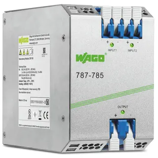 WAGO Redundanzmodul Eingangsspannung 2 x DC 9 ? 54 V Eingangsstrom 2 x 40 A 787-785