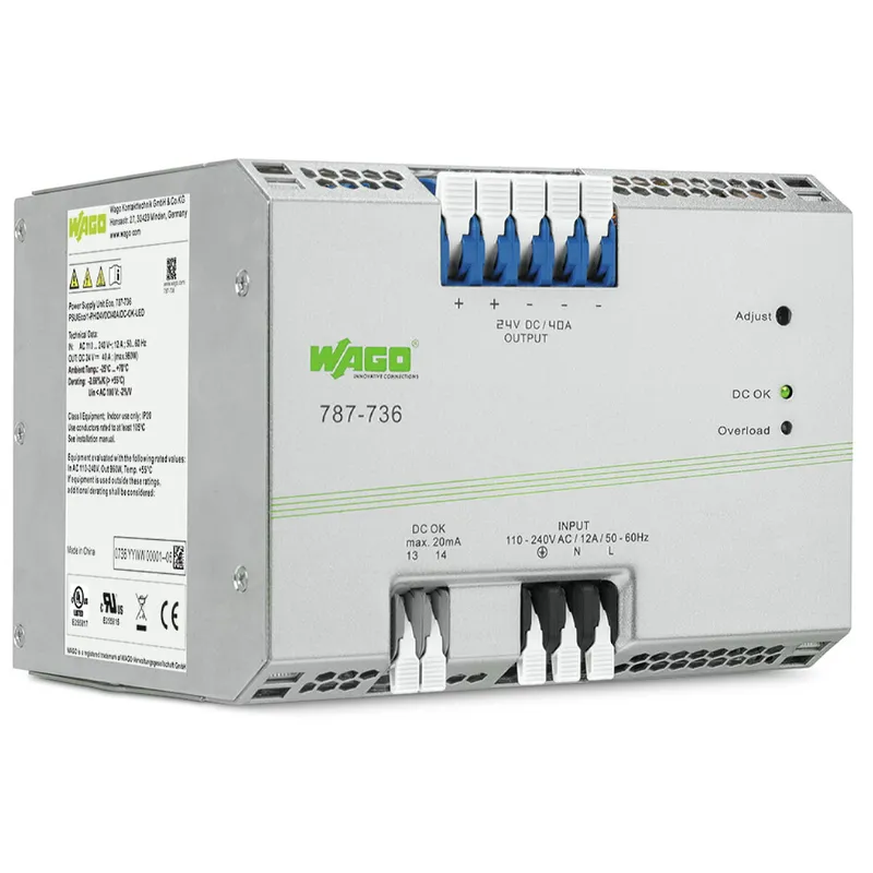 WAGO Primär getaktete Stromversorgung Eco 1-phasig 787-736