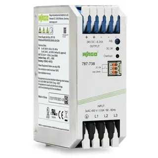 WAGO Primär getaktete Stromversorgung Eco 3-phasig 787-738