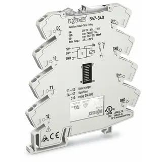 WAGO Zeitrelaismodul Eingangsnennspannung DC 24 V Grenzdauerstrom 6 A 857-640