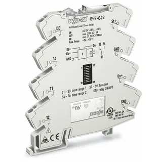 WAGO Zeitrelaismodul Eingangsnennspannung DC 24 V Grenzdauerstrom 6 A 857-642
