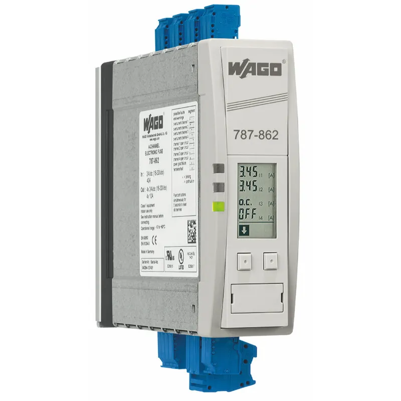 WAGO Elektronischer Schutzschalter 4-kanalig Eingangsspannung DC 24 V 787-862