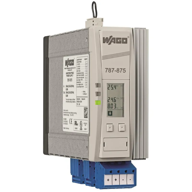 WAGO USV-Lade- und -Kontrolleinheit Eingangsspannung DC 24 V Ausgangsspannung DC 24 V 787-875