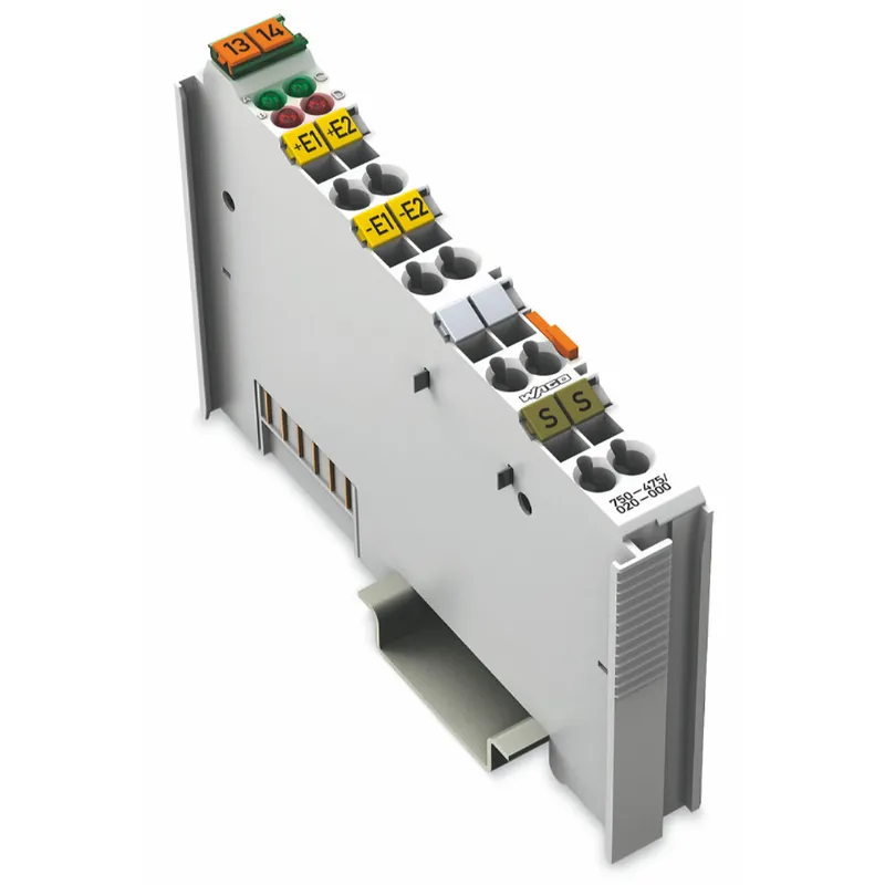 WAGO 2-Kanal-Analogeingang AC/DC 0 ? 5 A Differenzeingang lichtgrau 750-475/020-000