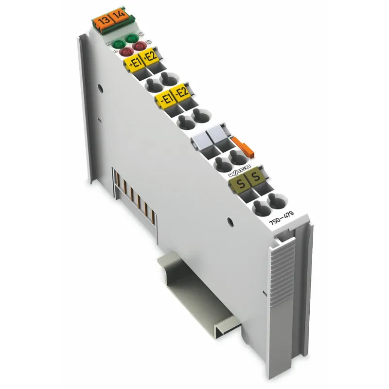 WAGO 2-Kanal-Analogeingang DC ±10 V Differenzeingang lichtgrau 750-479