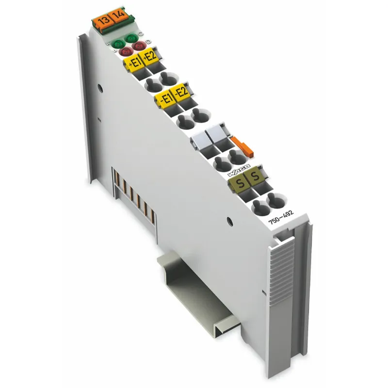 WAGO 2-Kanal-Analogeingang 4 ? 20 mA Differenzeingang lichtgrau 750-492