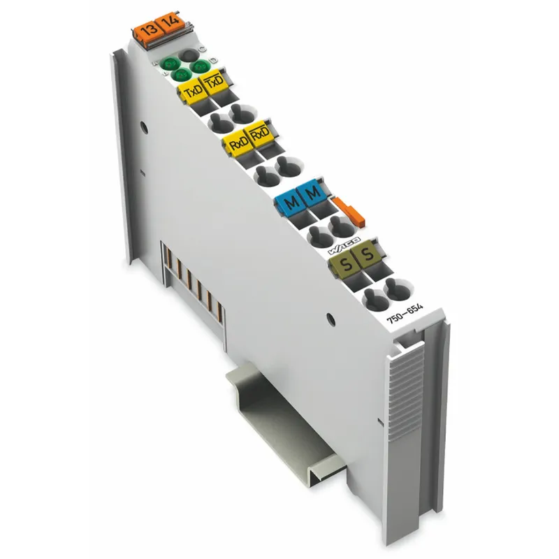 WAGO Serielle Datenaustausch-Schnittstelle lichtgrau 750-654