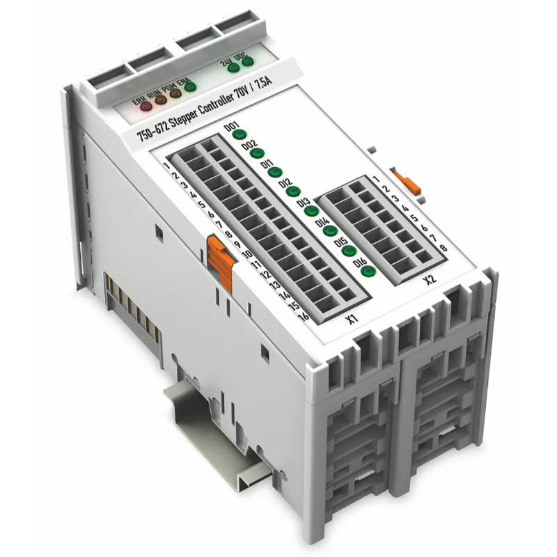 WAGO Steppercontroller DC 70 V 7,5 A lichtgrau 750-672