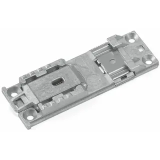 WAGO Tragschienenadapter aus Zinkdruckguss zur Befestigung der Geräte 787-8xx auf Tragschiene (TS 35) 787-897