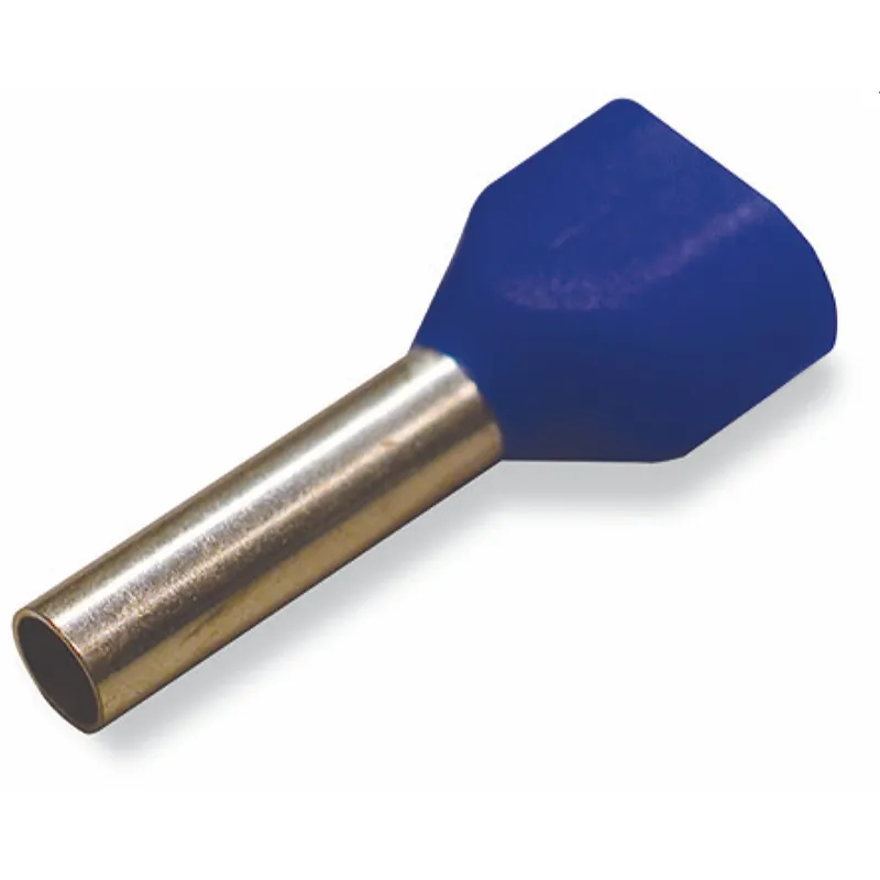 WAGO Twin-Aderendhülse nur für Serie 811 HÜLSE FÜR 2x4mm?/AWG12 isoliert grau 216-546