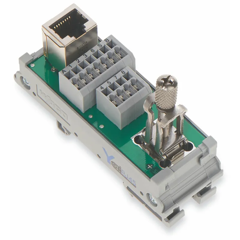 WAGO Übergabemodul RJ-45 mit Leistungskontakten 289-179