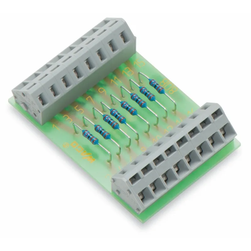 WAGO Bauteilmodul mit Widerstand mit 8 Stück Widerstand 2K7 289-114