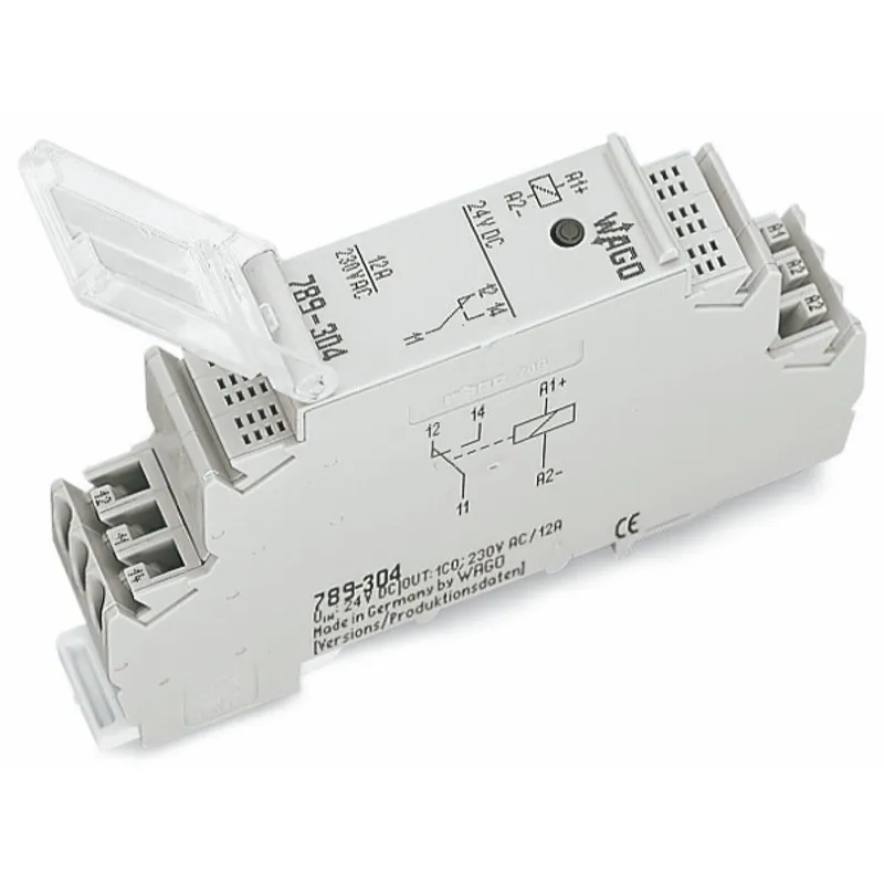 WAGO Relaismodul Eingangsnennspannung AC 24 V 1 Schließer 789-520