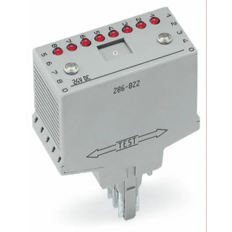WAGO Bauteilmodul mit LED LED rot mit gemeinsamer Kathode 286-822