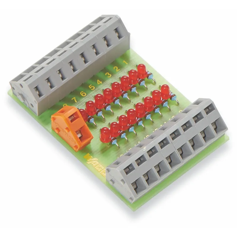 WAGO Bauteilmodul mit LED mit 16 Stück LED rot 289-202