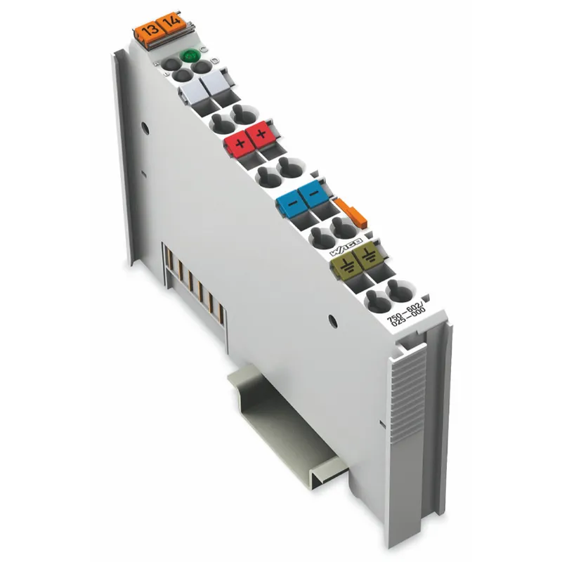 WAGO Potentialeinspeisung DC 24 V Erw. Temperatur lichtgrau 750-602/025-000