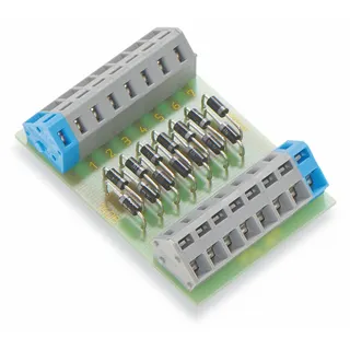 WAGO Bauteilmodul mit Diode mit 14 Stück Diode 1N4007 289-111