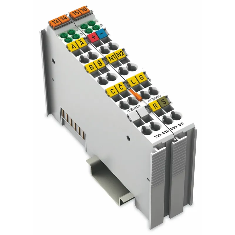 WAGO Inkremental-Encoder-Interface DC 24 V Differenzeingang lichtgrau 750-637/000-001