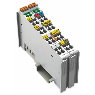 WAGO Inkremental-Encoder-Interface DC 24 V Single-Ended lichtgrau 750-637/000-004
