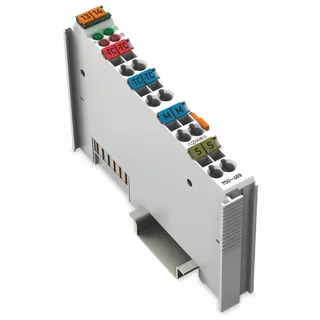 WAGO 2-Kanal-Analogeingang Thermoelement K Diagnose lichtgrau 750-469