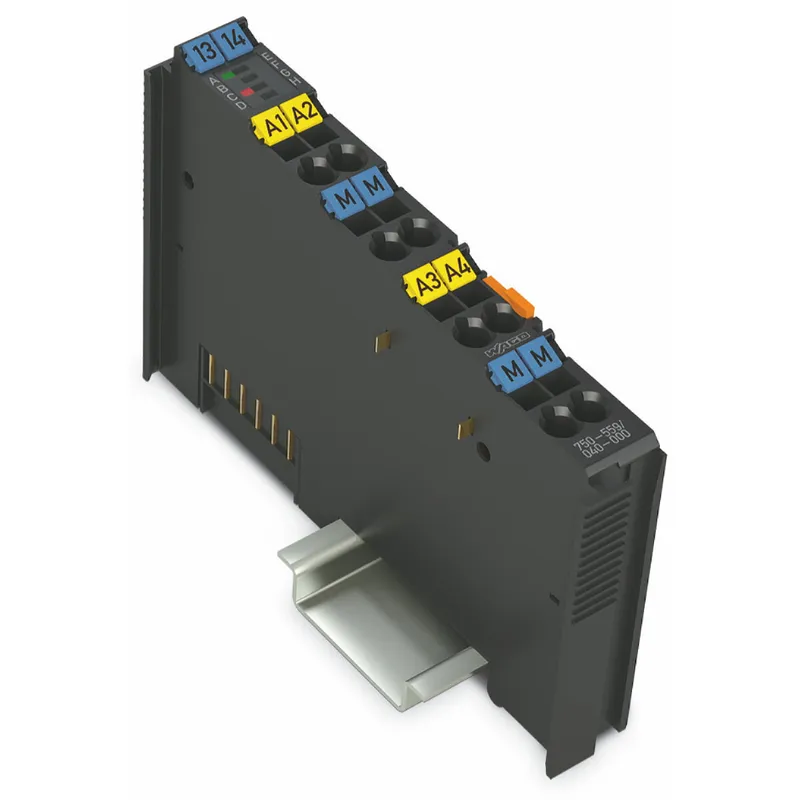 WAGO 4-Kanal-Analogausgang DC 0 ? 10 V Extrem dunkelgrau 750-559/040-000
