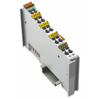 WAGO 2-Kanal-Analogeingang Für Widerstandssensoren Pt100-/RTD Einstellbar lichtgrau 750-461/003-000