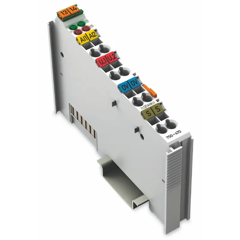 WAGO 2-Kanal-Analogeingang 0 ? 20 mA Single-Ended lichtgrau 750-470