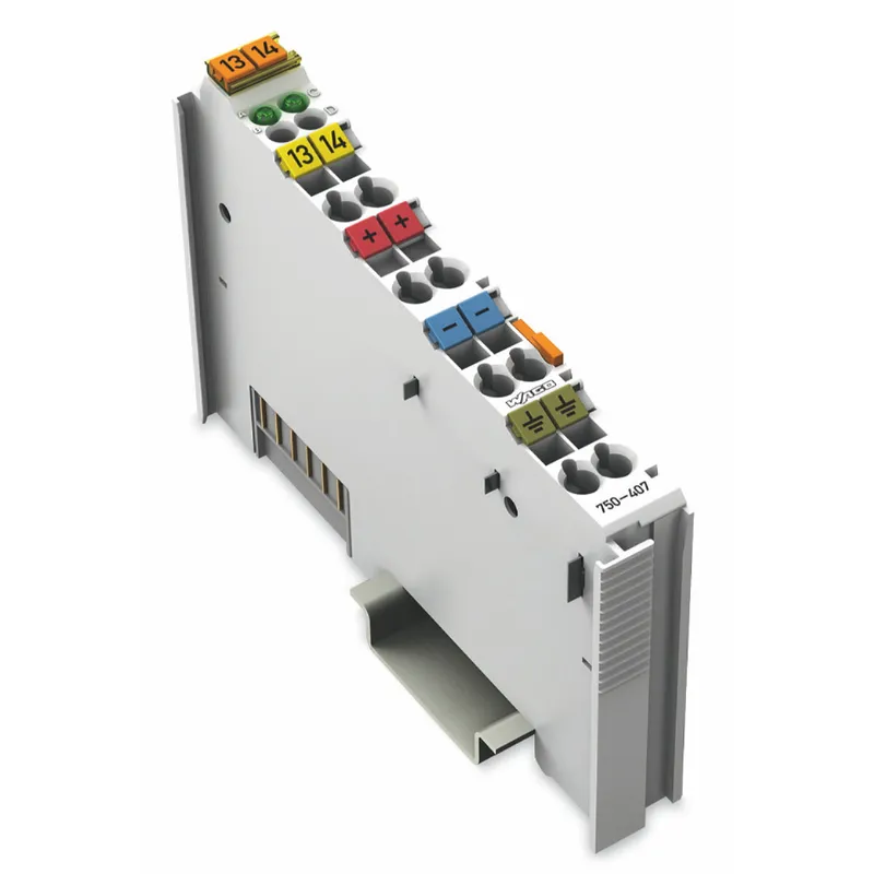 WAGO 2-Kanal-Digitaleingang DC 220 V lichtgrau 750-407