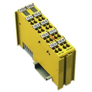 WAGO Sicherer Digitaleingang, 8 Kanäle DC 24 V PROFIsafe gelb 750-660/000-001
