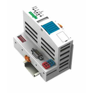 WAGO Feldbuskoppler CANopen D-Sub ECO lichtgrau 750-348