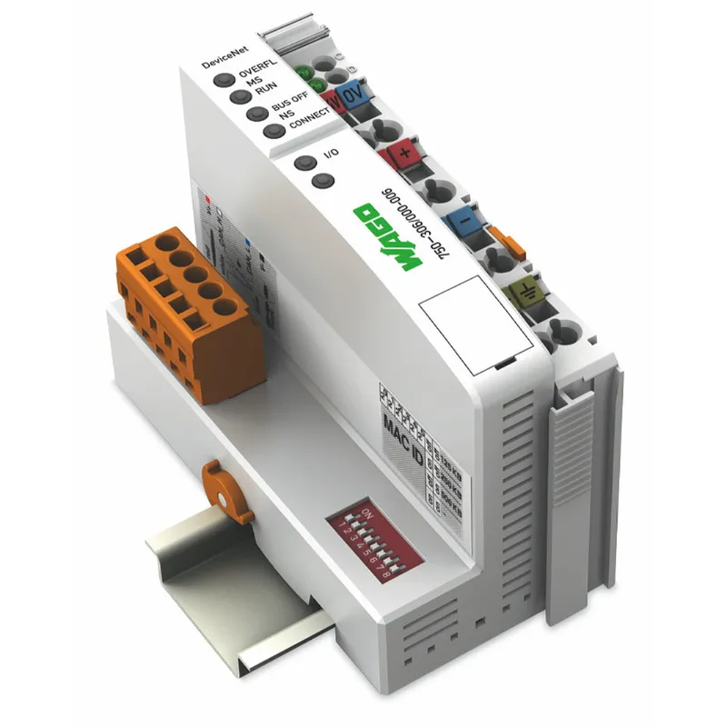 WAGO Feldbuskoppler DeviceNet lichtgrau 750-306/000-006