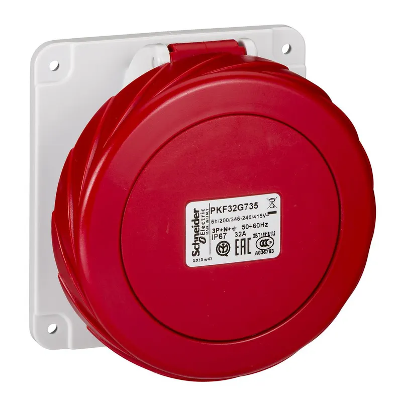 Schneider Electric Anbausteckdose