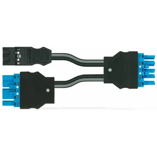 WAGO konfektionierte Y-Leitung Eca 2 x Stecker / Buchse 771-5001/180-000