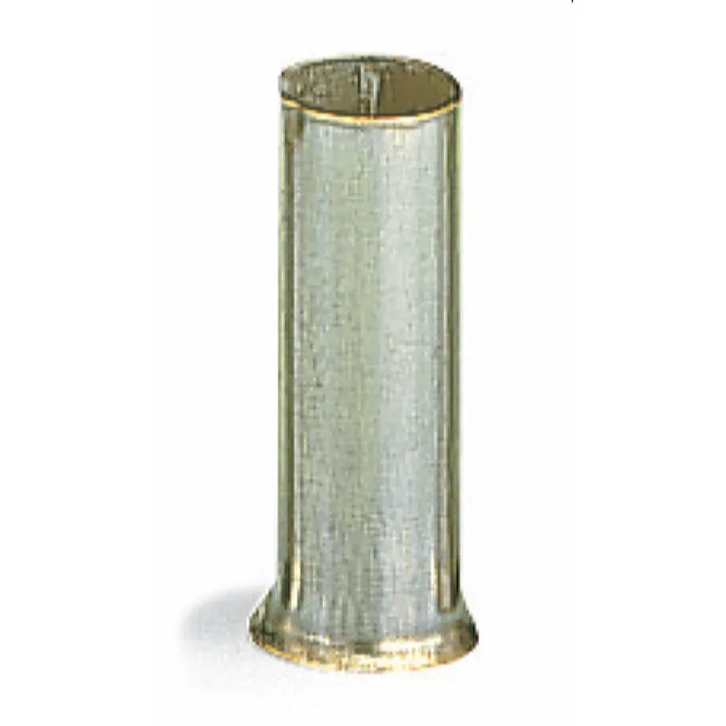 WAGO Aderendhülse Hülse für 6 mm? / AWG 10 ohne Kunststoffkragen silberfarben 216-108