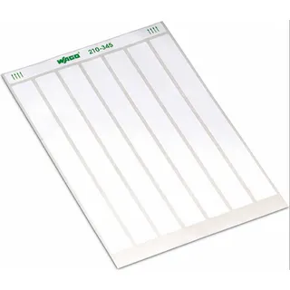 WAGO Etiketten für Laserdrucker permanent klebend weiß 210-345