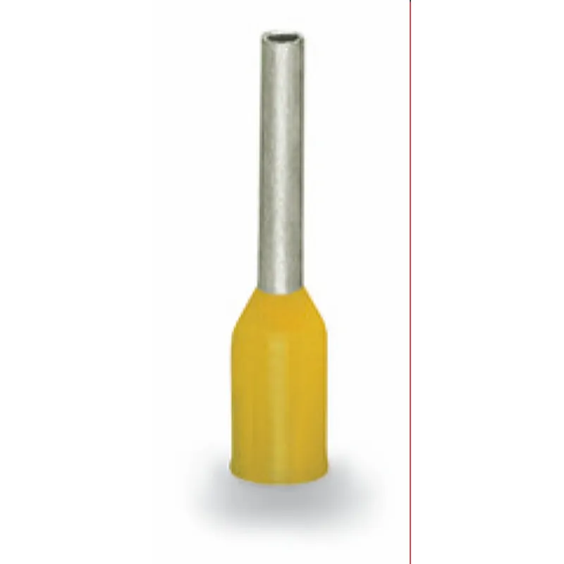 WAGO Aderendhülse Hülse für 0,25 mm? / AWG 24 mit Kunststoffkragen gelb 216-301