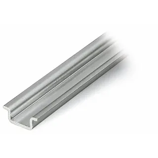 WAGO Stahltragschiene 15 x 5,5 mm 1 mm dick silberfarben 210-295