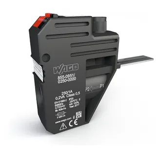 WAGO Strom- und Spannungsabgriff bis 95 mm? Primärer Bemessungsstrom 250 A Sekundärer Bemessungsstrom 1 A 855-951/250-000