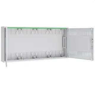 ABN Feldverteiler AP T:160mm Leer 4x3-rg.m.Mediat. ABNRM403L02